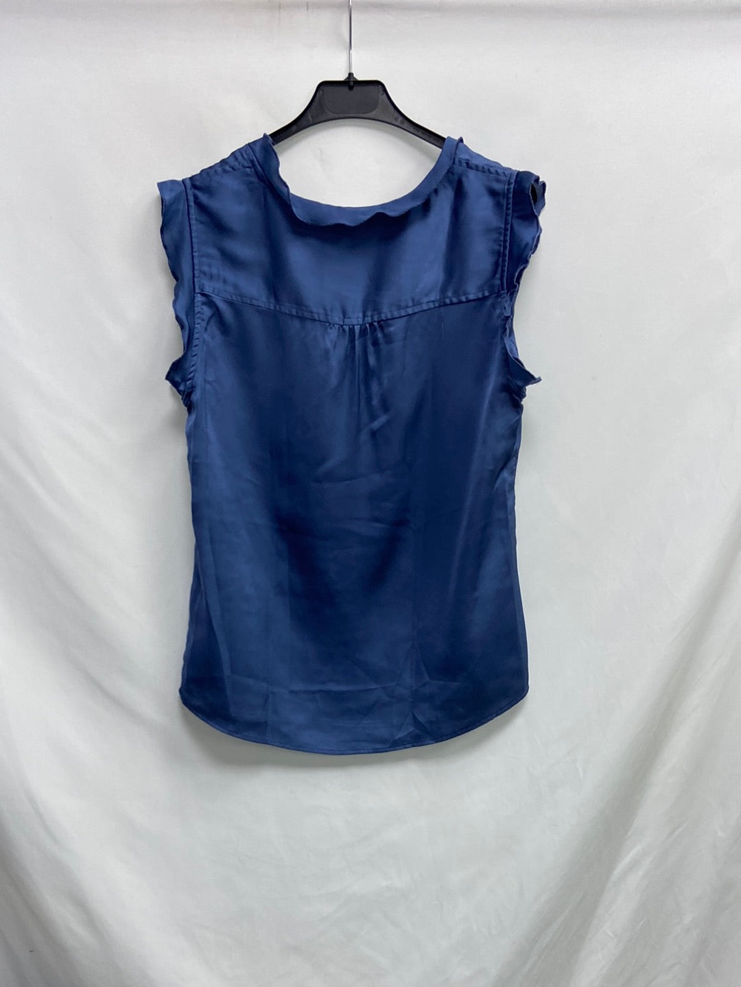 LAMORENA. Top azul fluido T.s