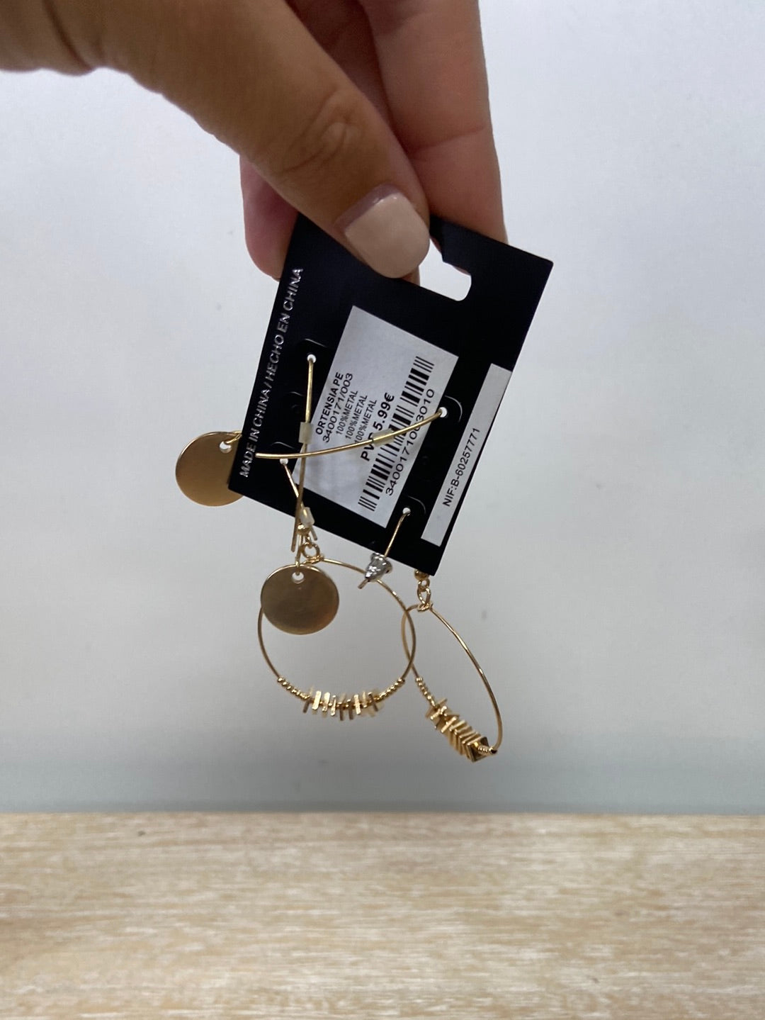 MISAKO.Pack 2 pares de pendientes