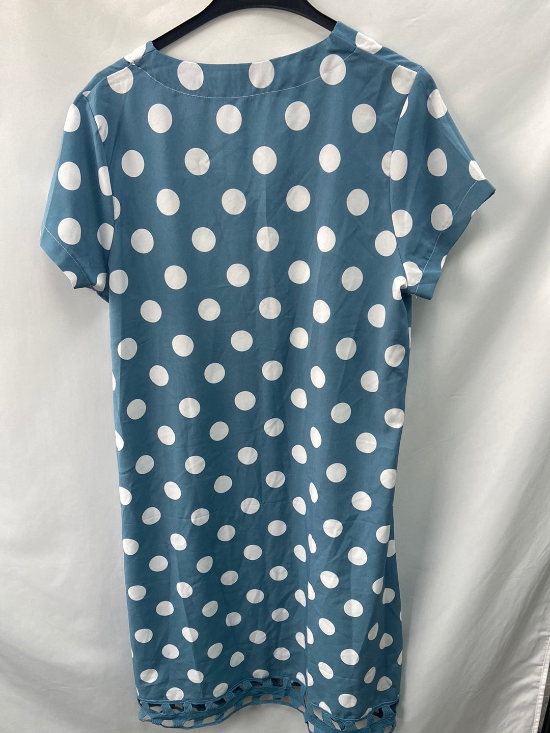 MISSLOOK. Vestido lunares T.s