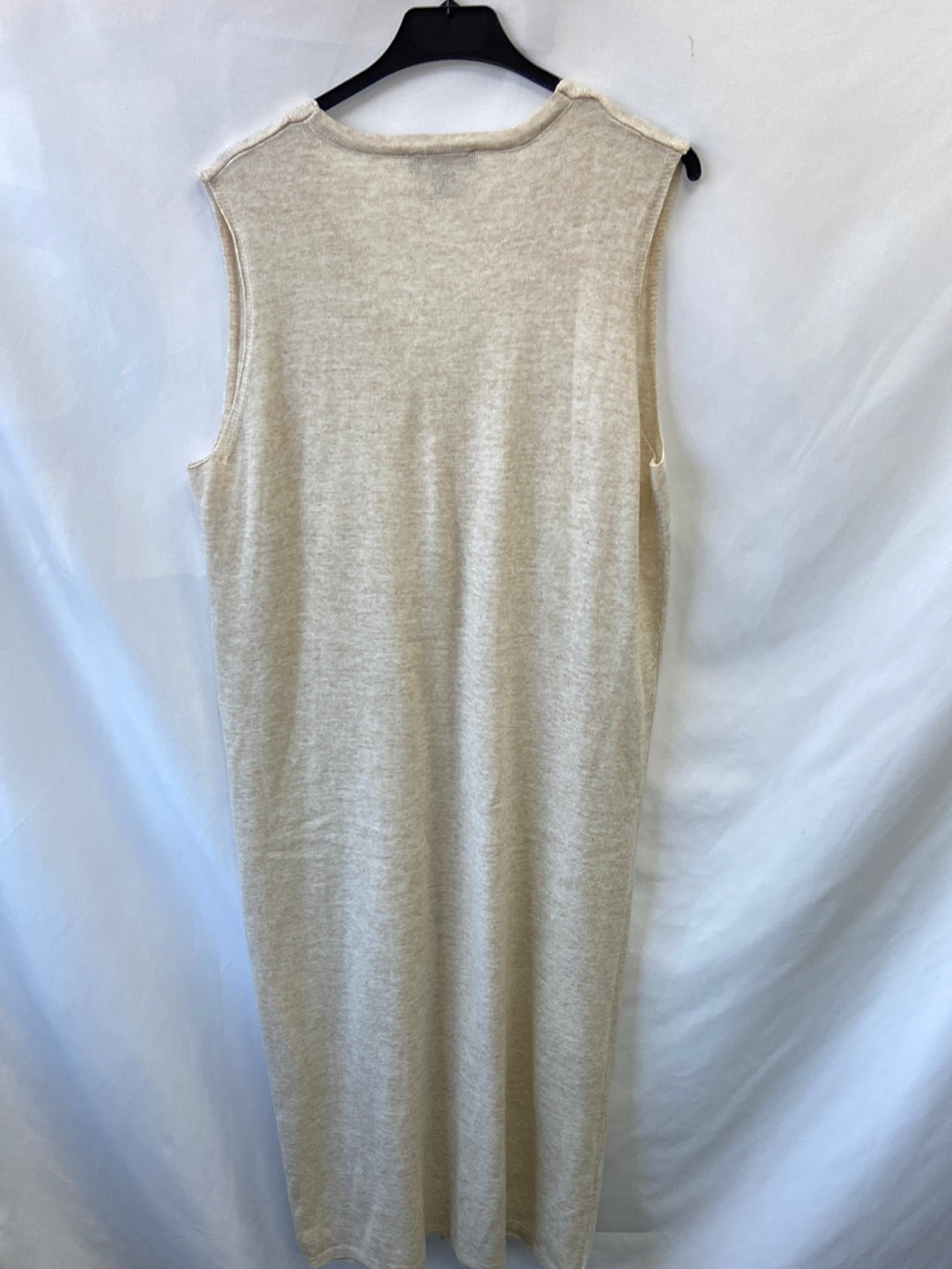 PRIMARK.Vestido/chaleco punto beige T.M