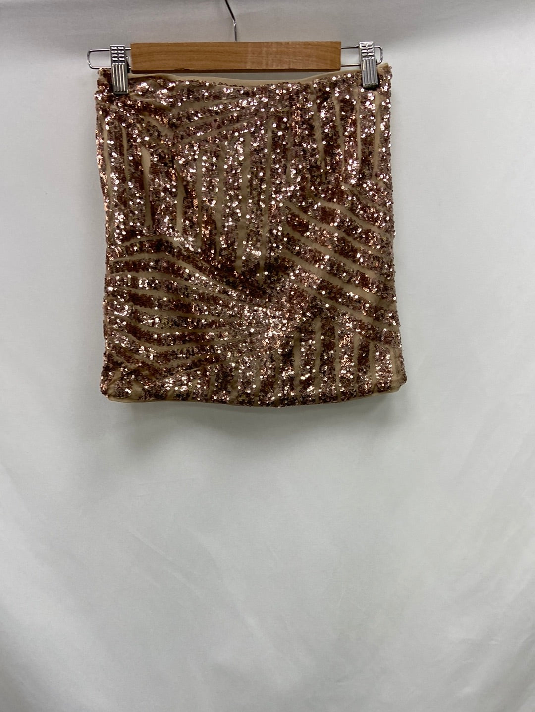 FOREVER21. Falda corta lentejuelas T.S