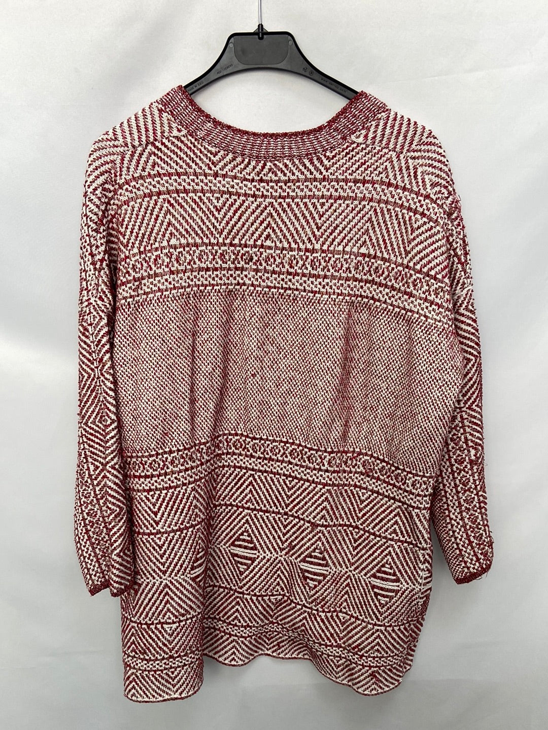 LEFTIES. Cardigan burdeos T.M