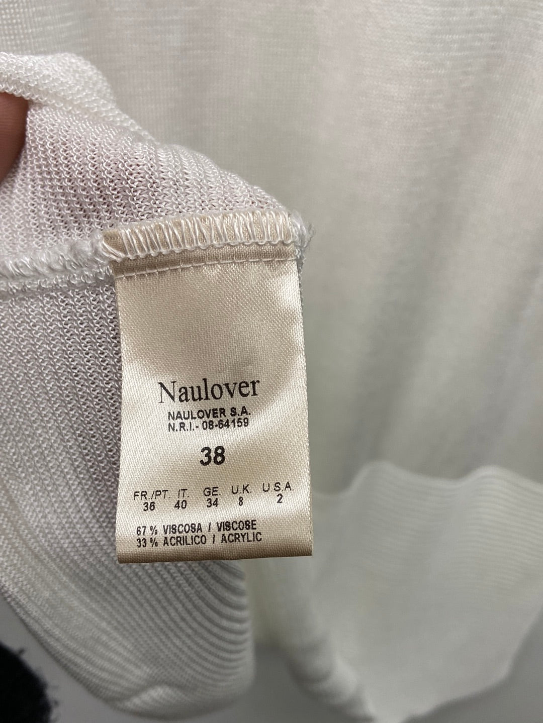 NAULOVER.Top punto polero T.M