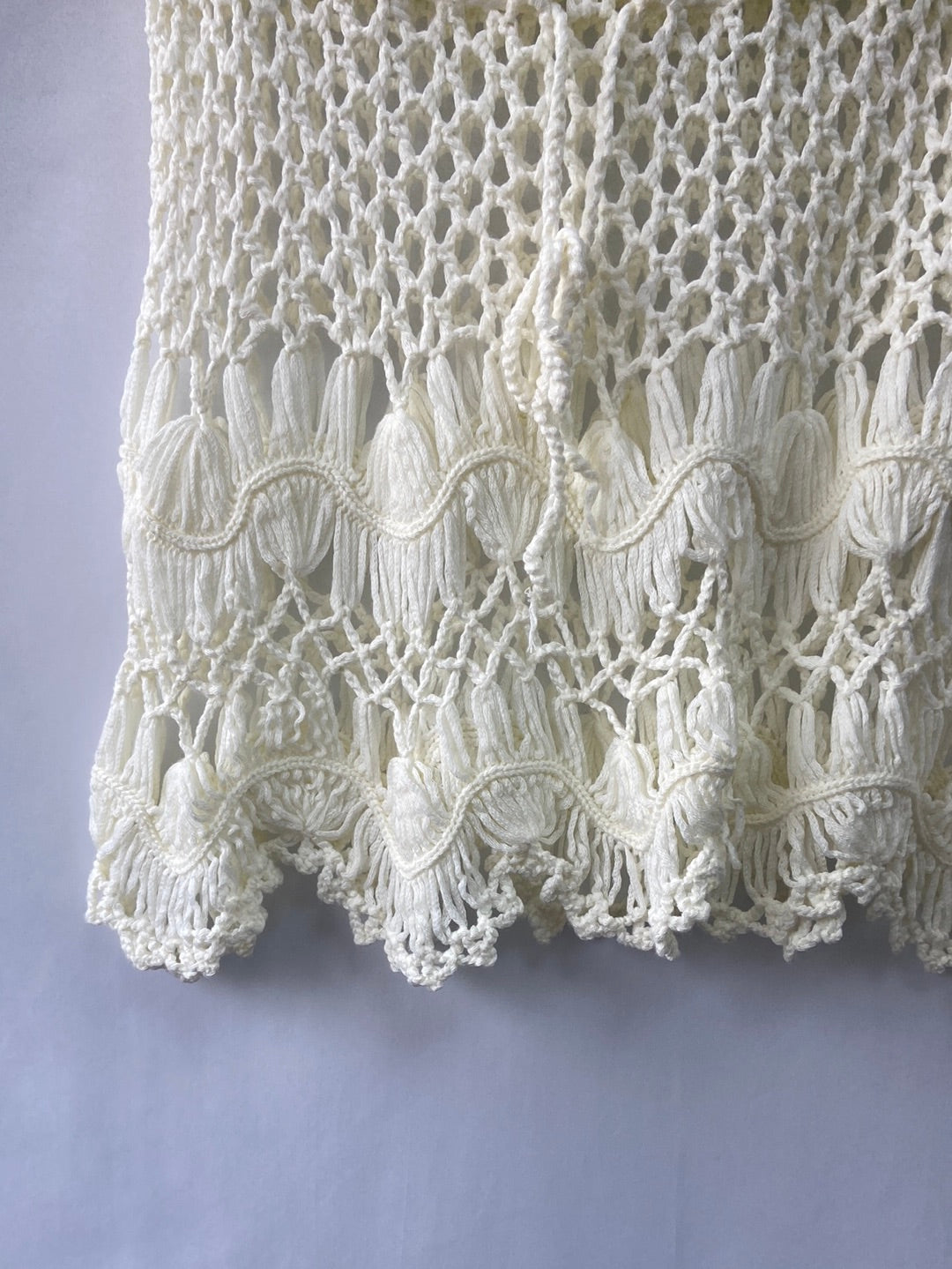 OTRAS.Falda corta croché T.M/L