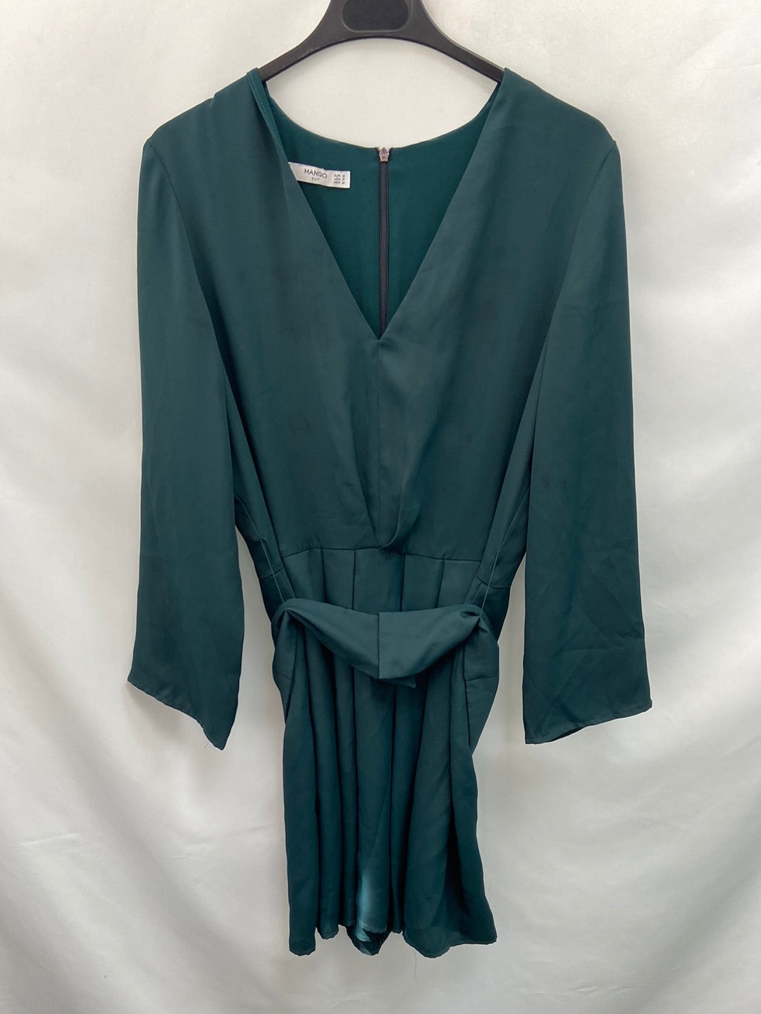 Vestido Verde Ver Vestidos De Mango Vestido Largo Verde Plisado