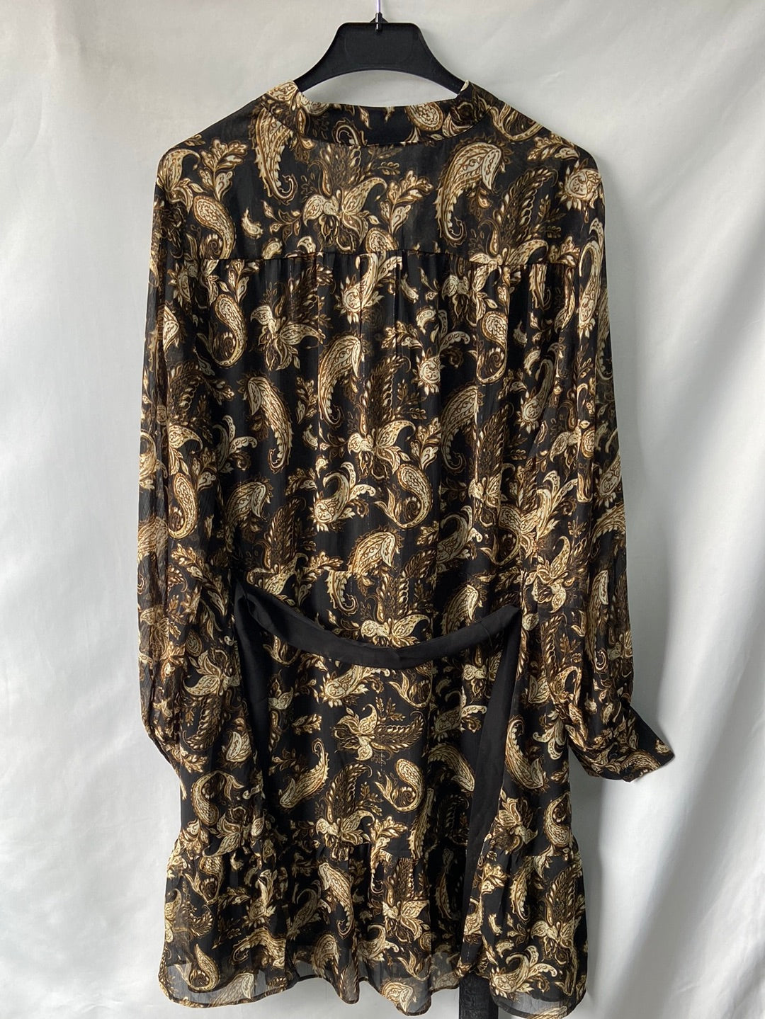 MANGO.Vestido fluido amebas T.L