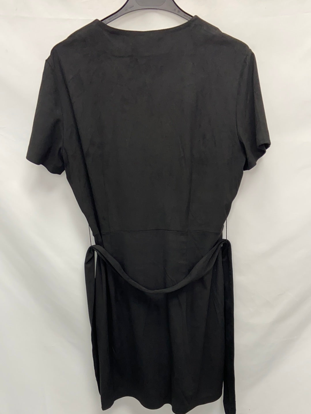 MANGO.Black suede dress TM