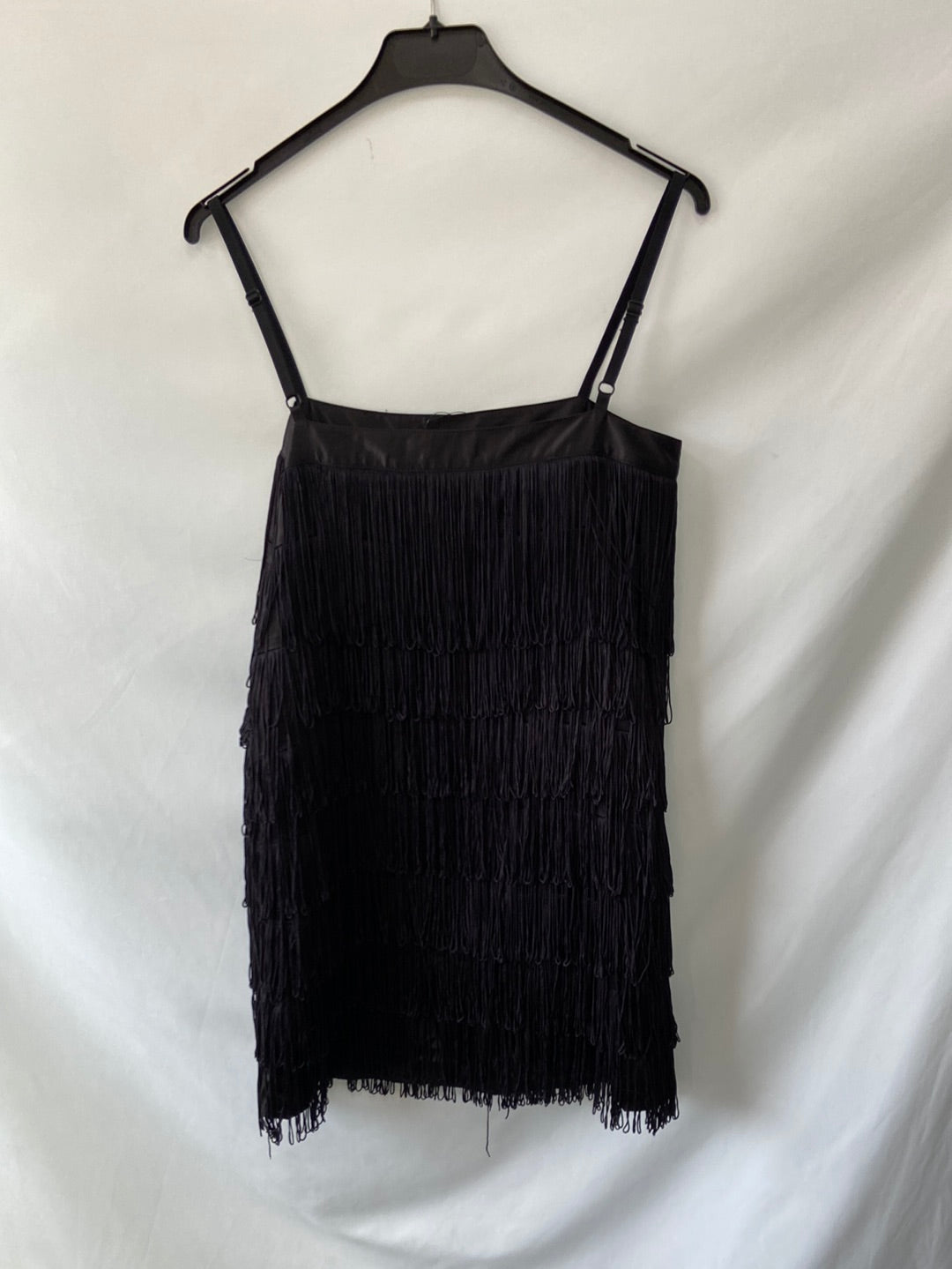WHITE. Ts fringe dress
