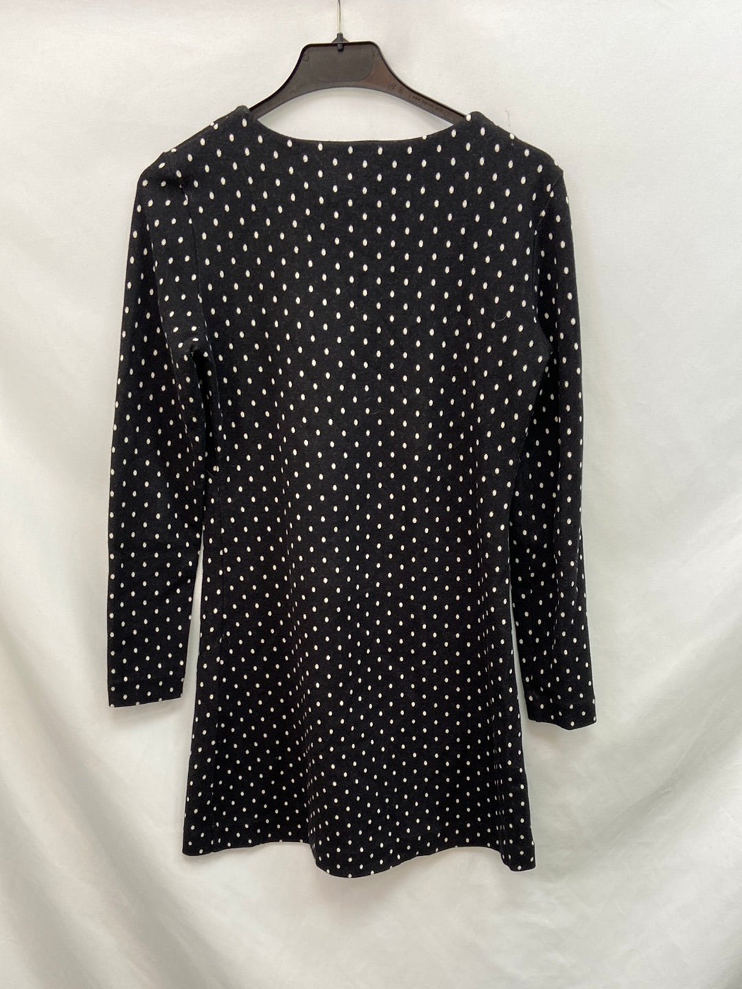 & OTHER STORIES. Black polka dot dress size 34