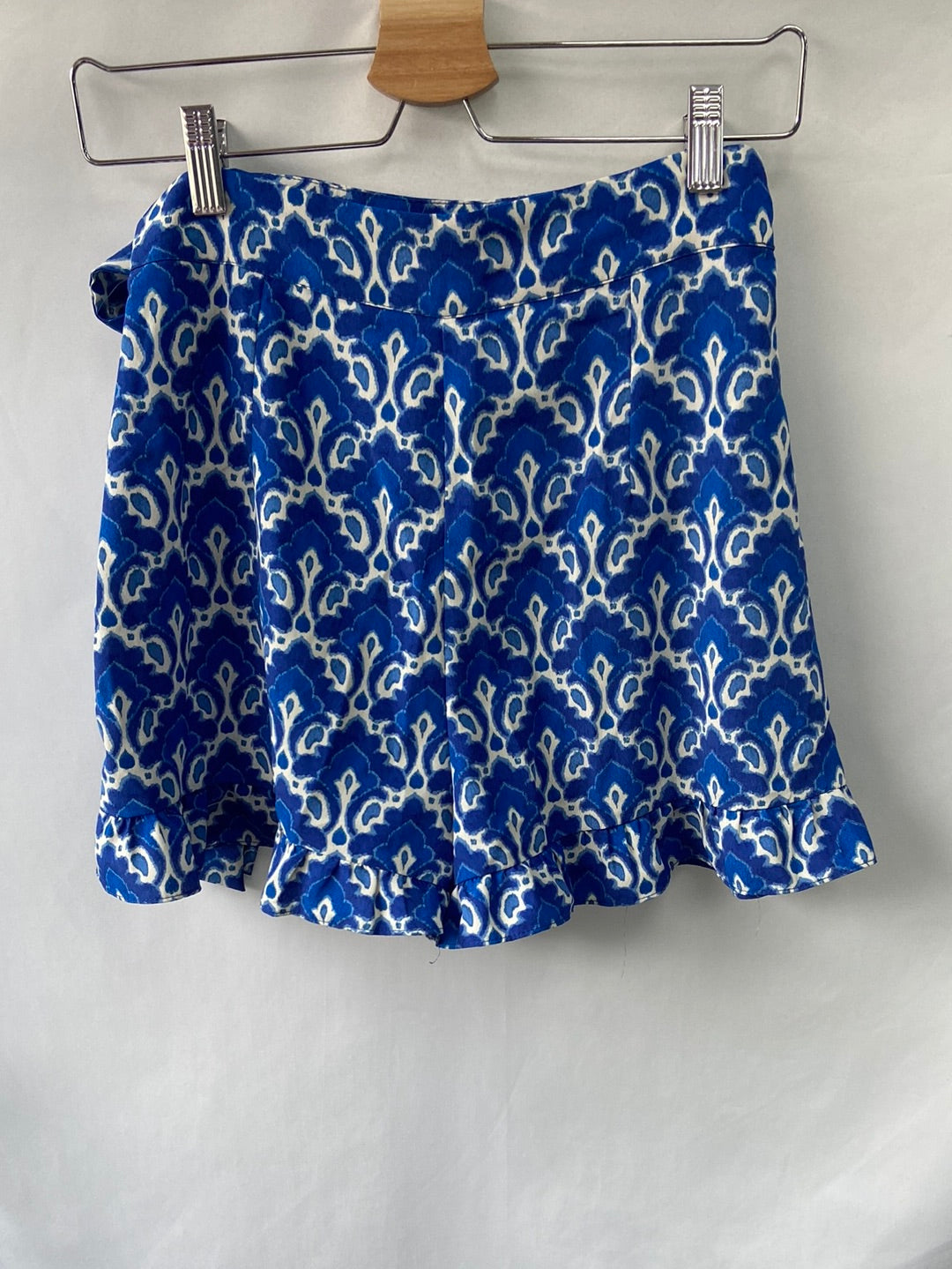 ZARA.Falda pantalón azules T.XS