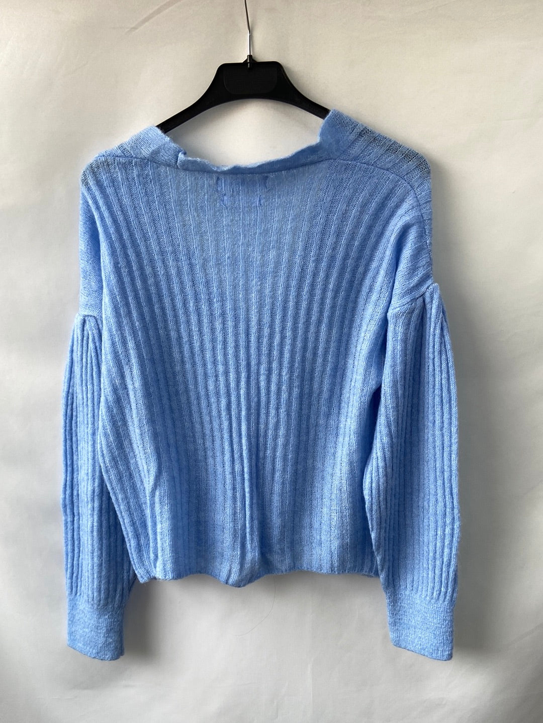 MANGO. Rebeca azul botones T.m