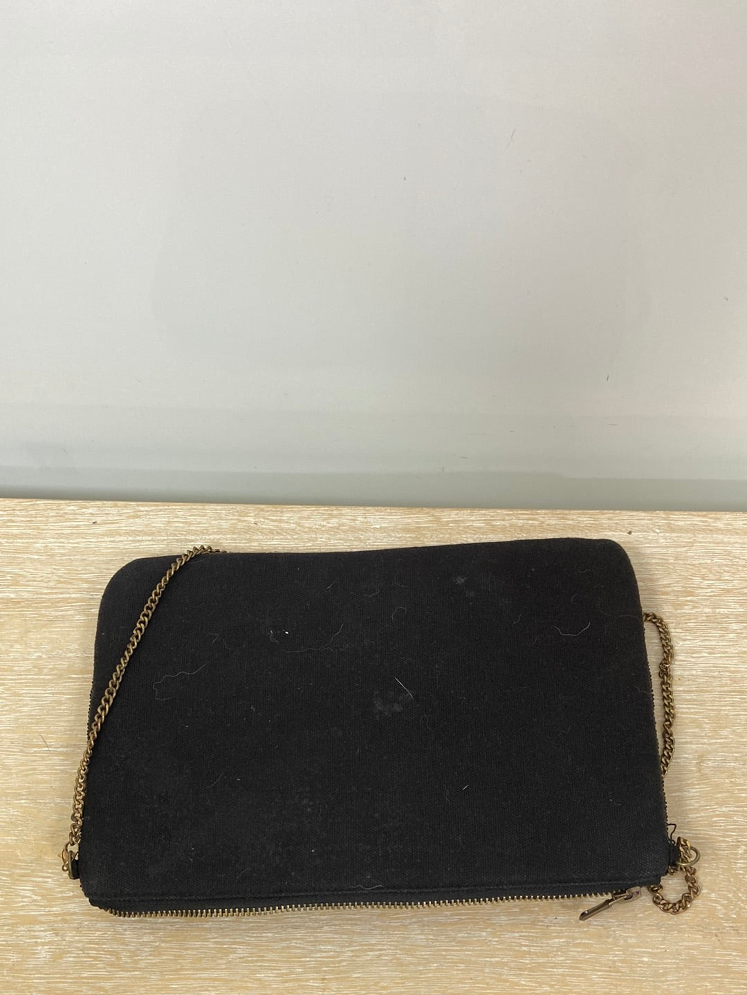 BLANCO.Bolso abalorios