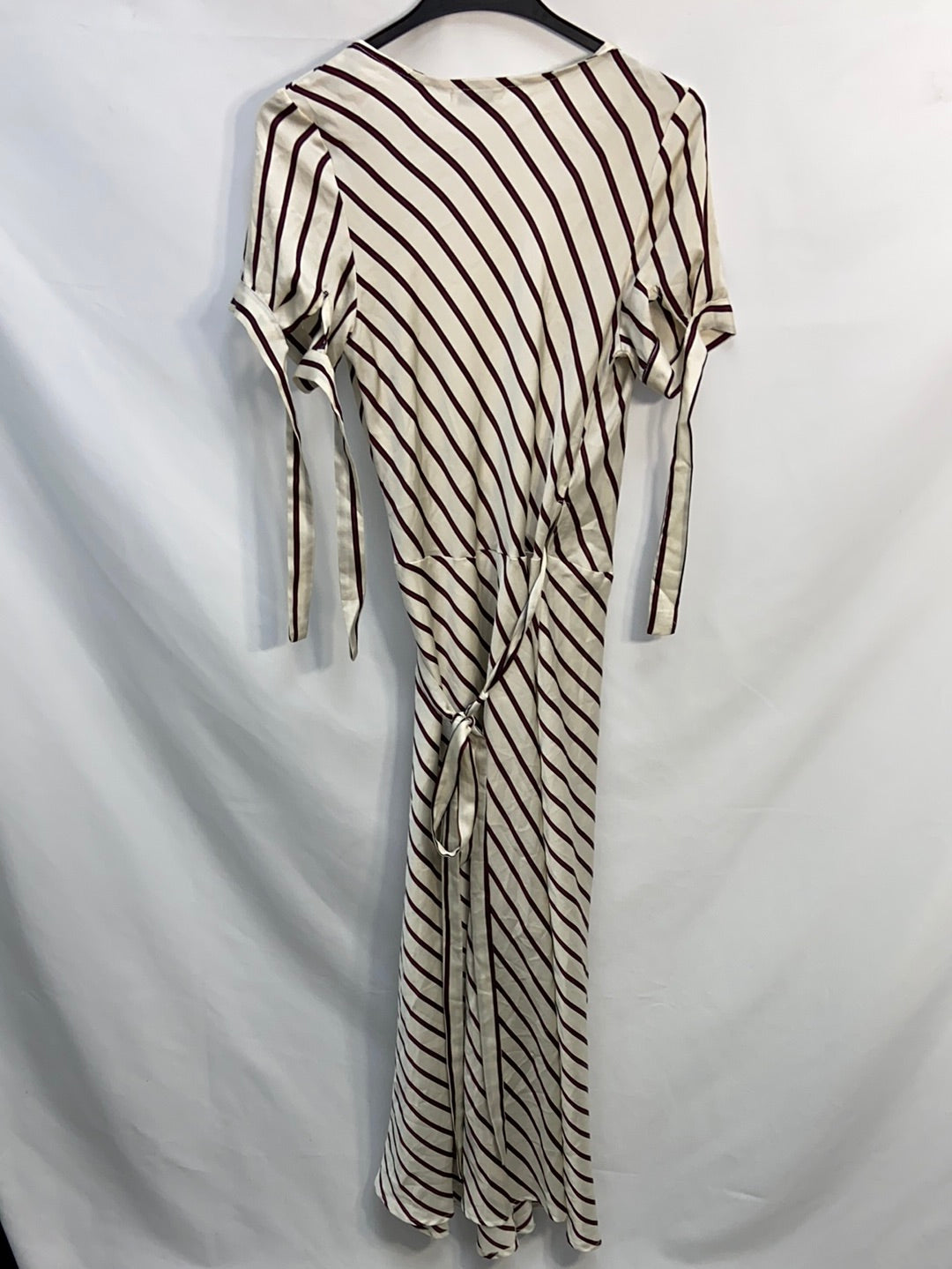 LOAVIES.Vestido largo rayas cruzado t.xs