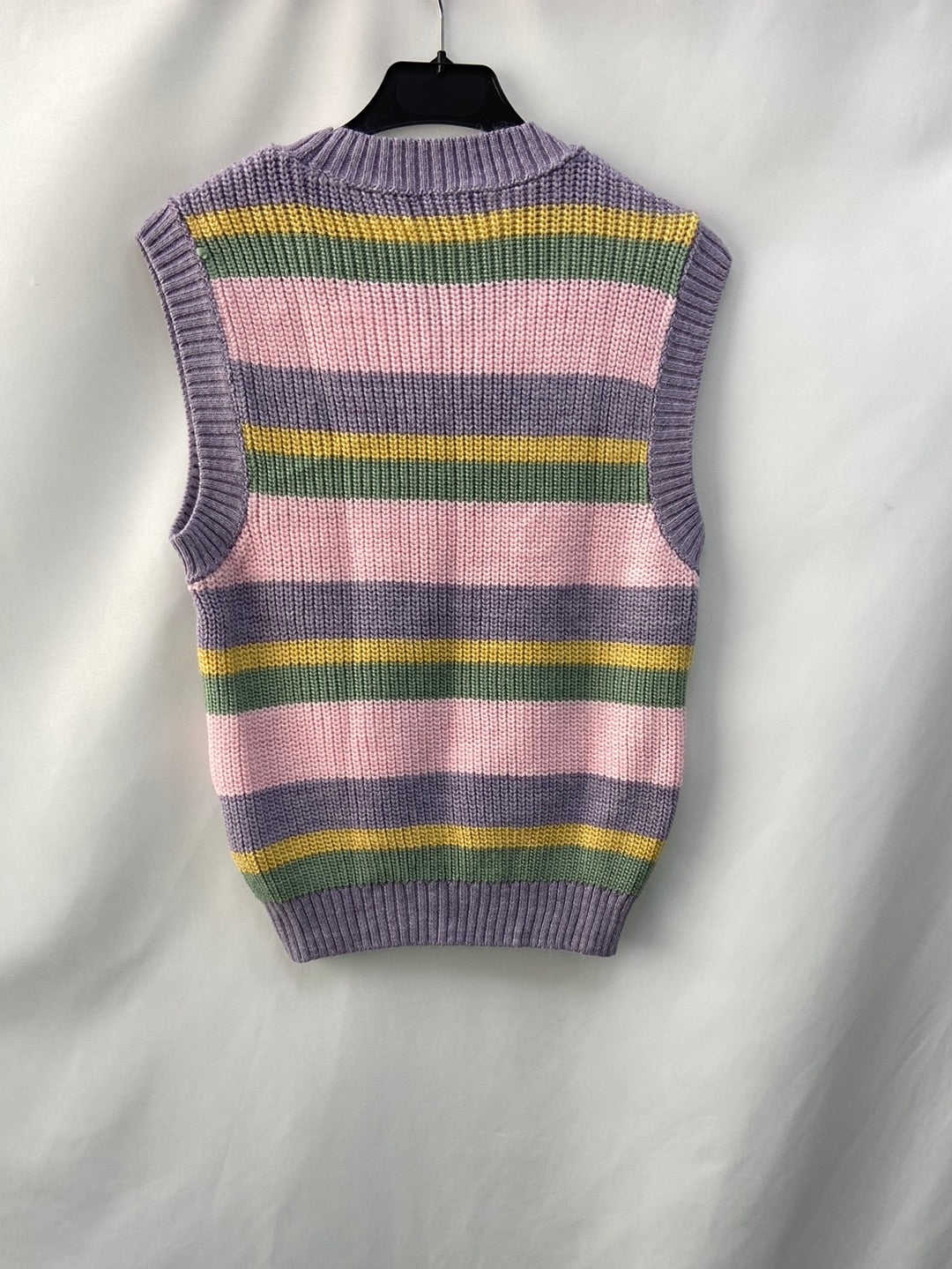 PRIMARK.Pastel striped vest S.34/36