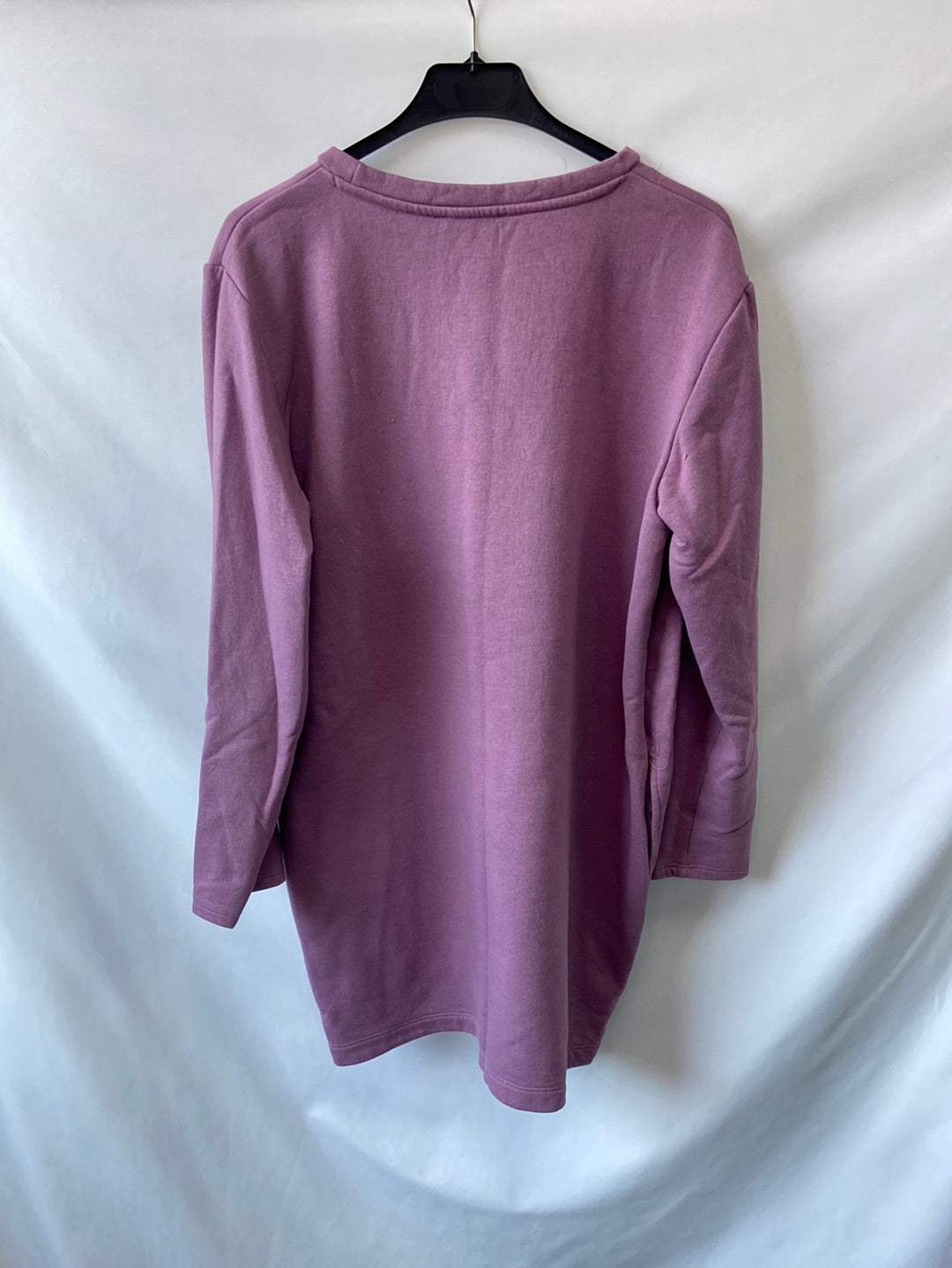 ZARA.Vestido gordito estilo camiseta T.M