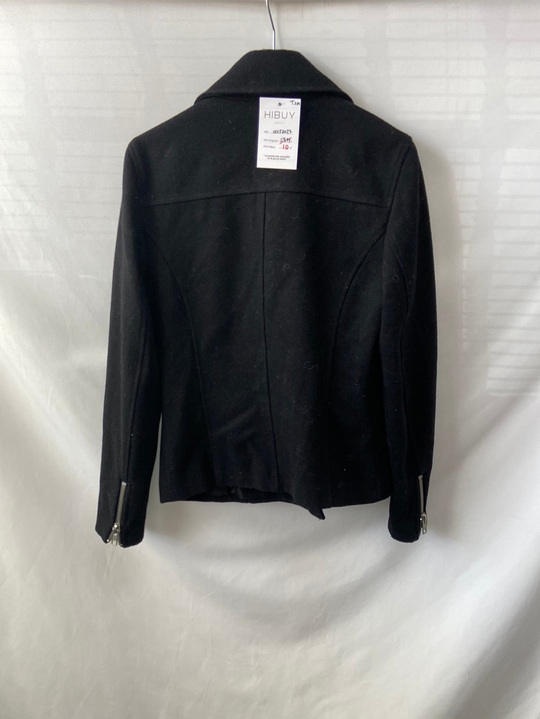 MANGO. Zip-up coat Tm