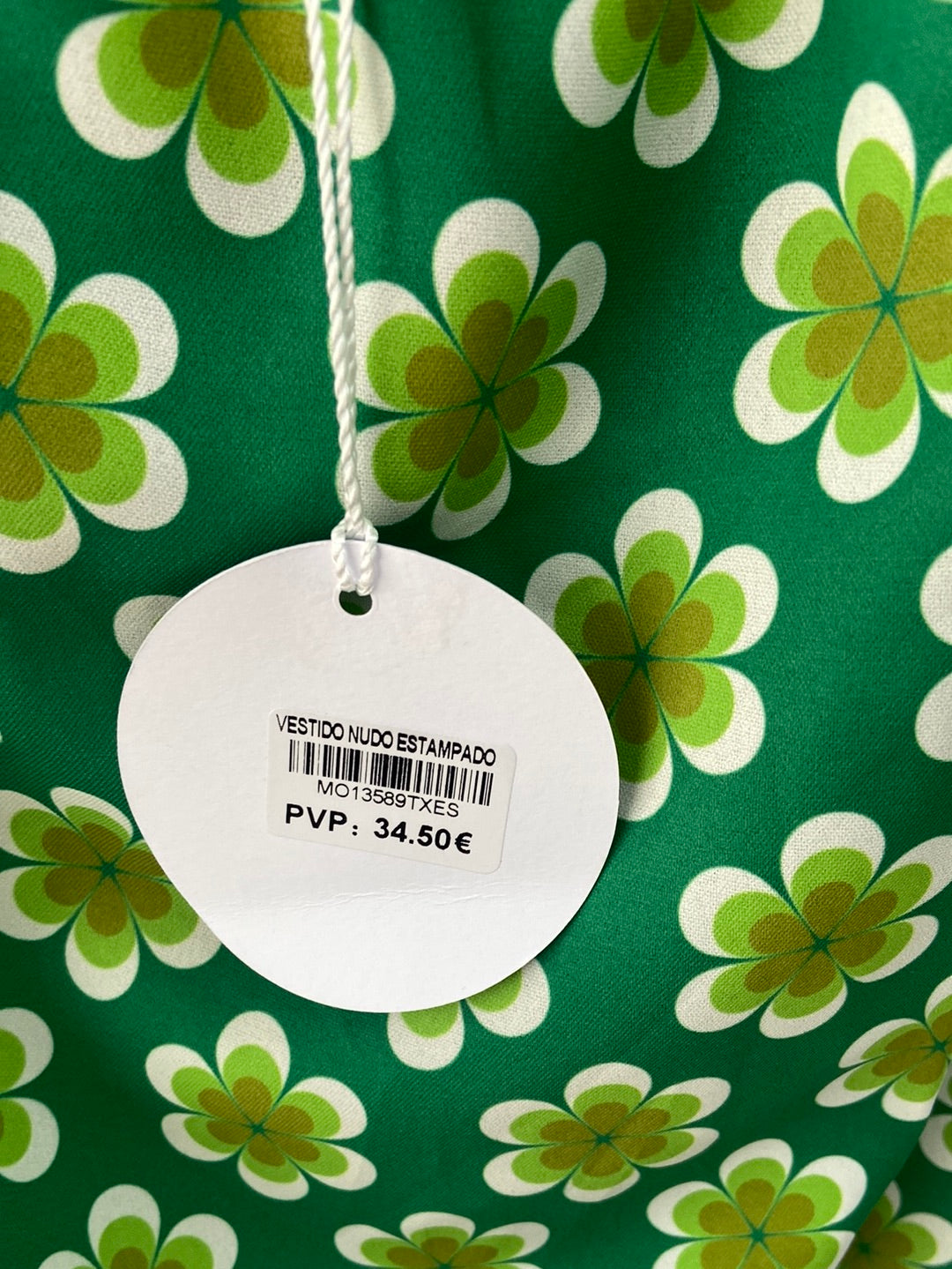 PINPON LILI. Vestido midi estampado T.S