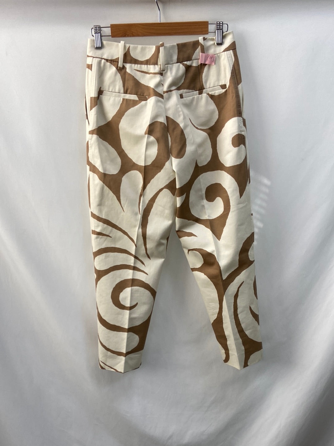 MARNI.Printed pleated trousers S.38