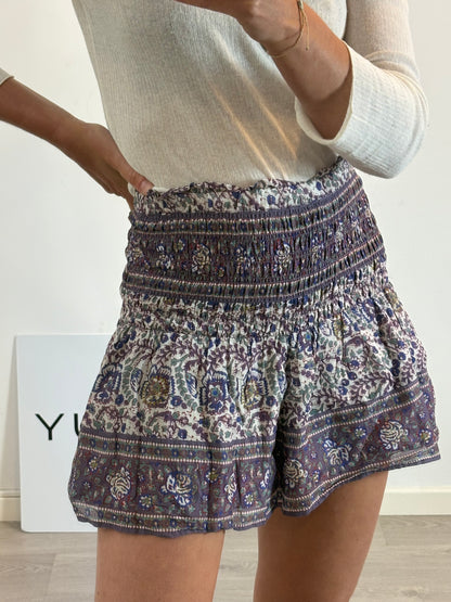 SEA NEW YORK . Pantalón corto efecto falda estampando . TS