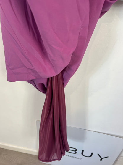 Cayetana by Conde. Two-tone long dress Ts