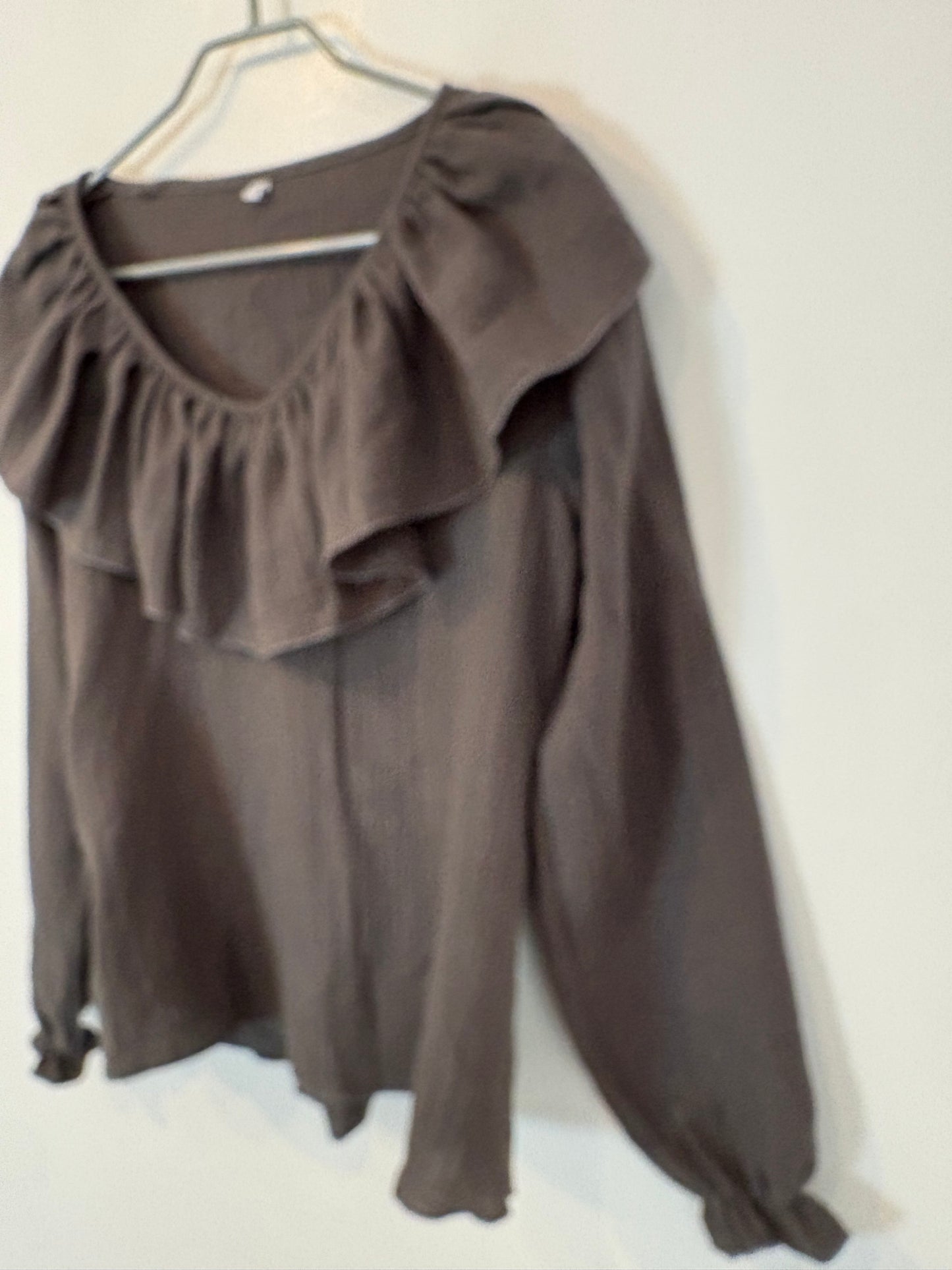 ODYSSEY. Brown swimsuit. TS