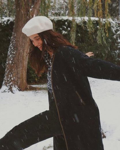 BELLEROSE. Blue cloth coat S.0(XS)