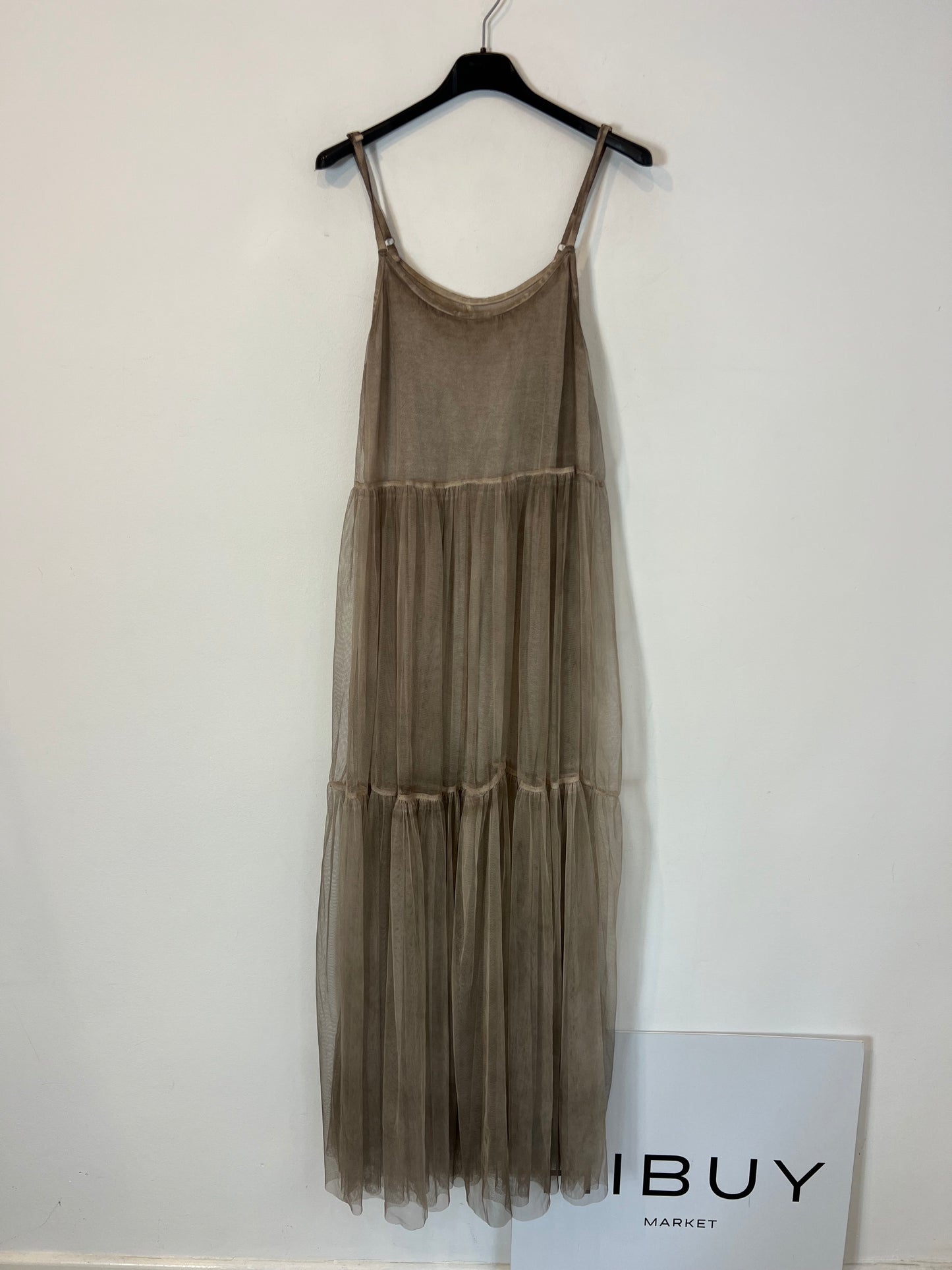 OTRAS. Vestido largo tull TU(M)