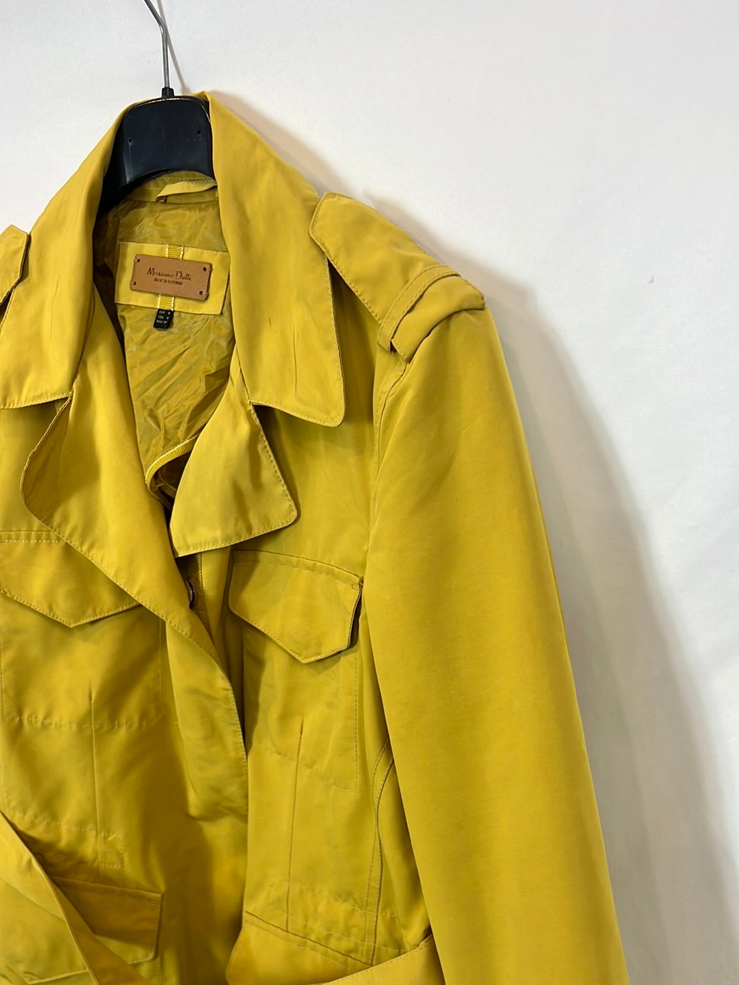 MASSIMO DUTTI. Ts waterproof pistachio parka