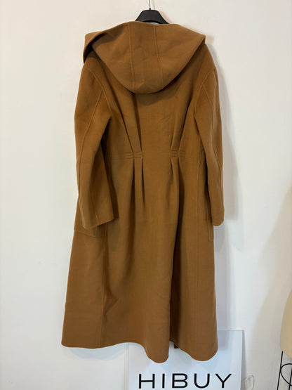 MAX&Co. Abrigo largo lana con capucha