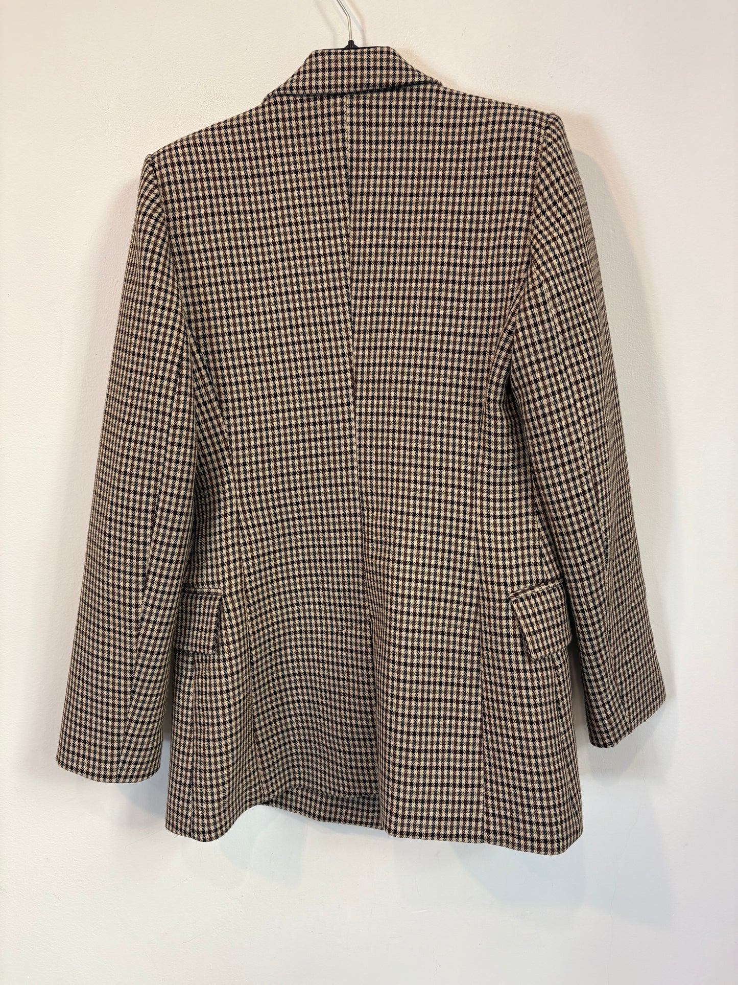 ZARA. Mustard textured back top. TS