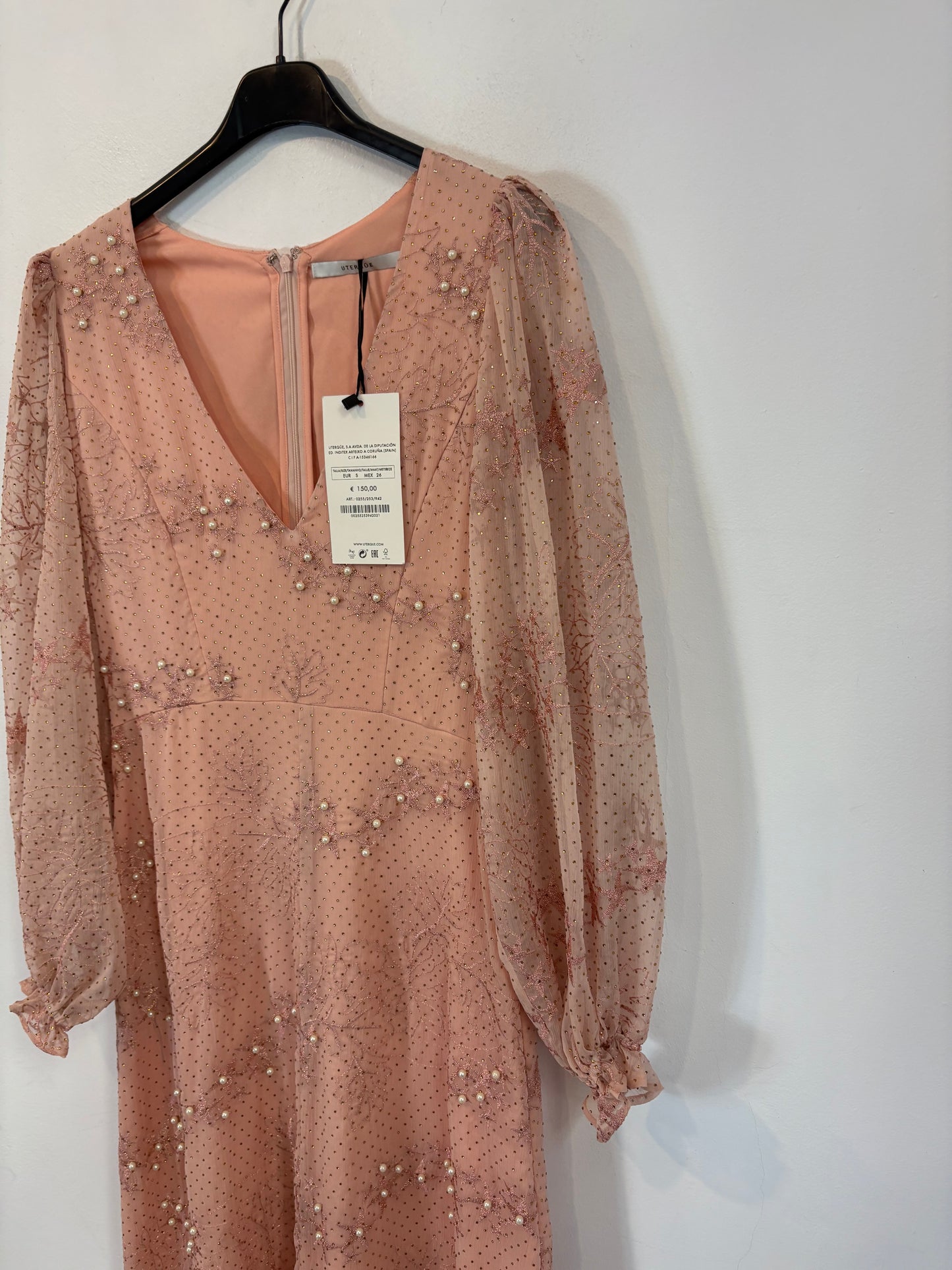 ZARA. Mustard textured back top. TS