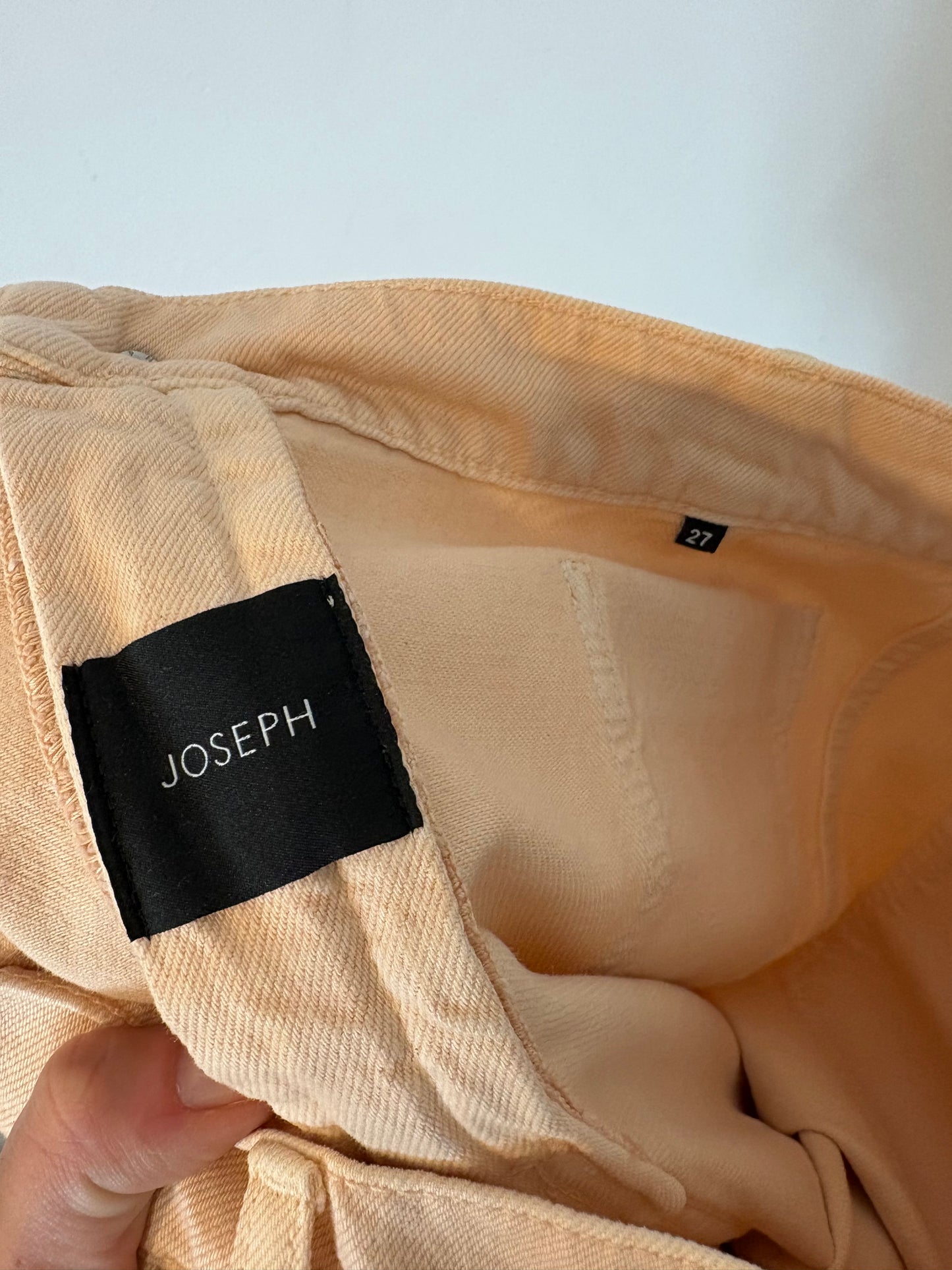 JOSEPH. Denim pata ancha bolsillos