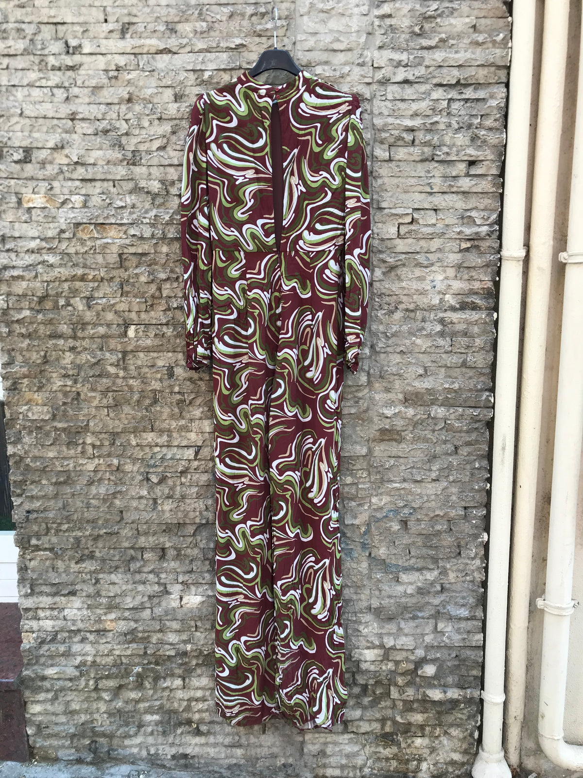 LADY PIPA. Mono estampado retro