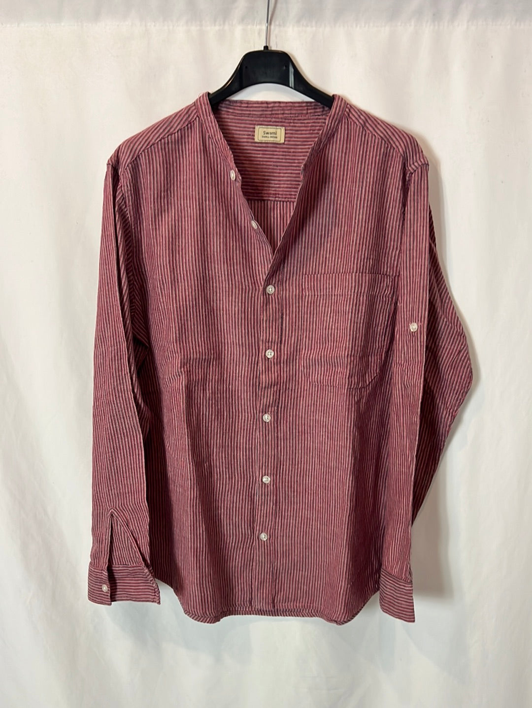SWA-MI. Striped cotton shirt. TS