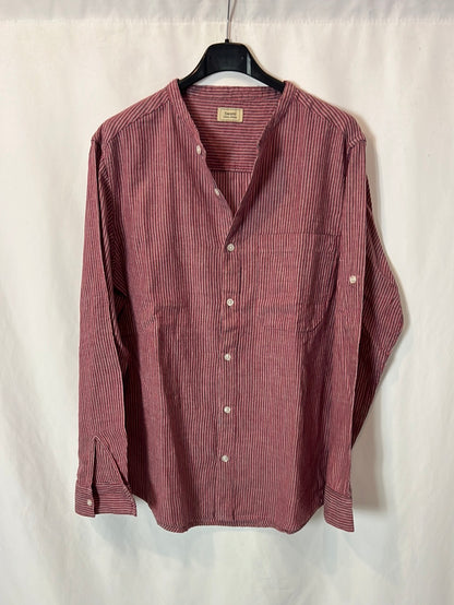 SWA-MI. Striped cotton shirt. TS