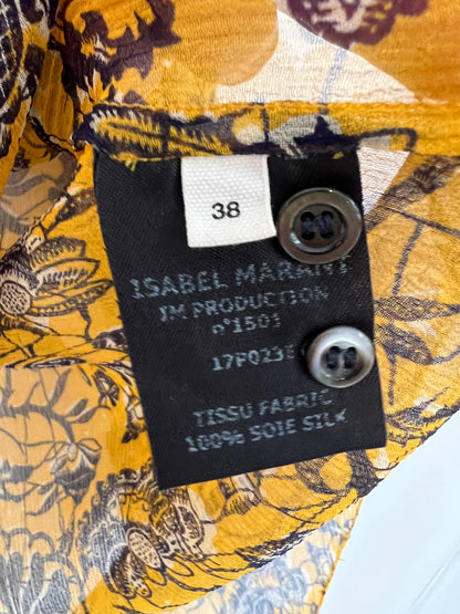 ISABEL MARANT ETOILE- Blusa seda flores