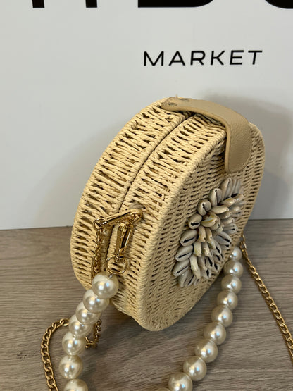 OTRAS. Bolso rafia detalles