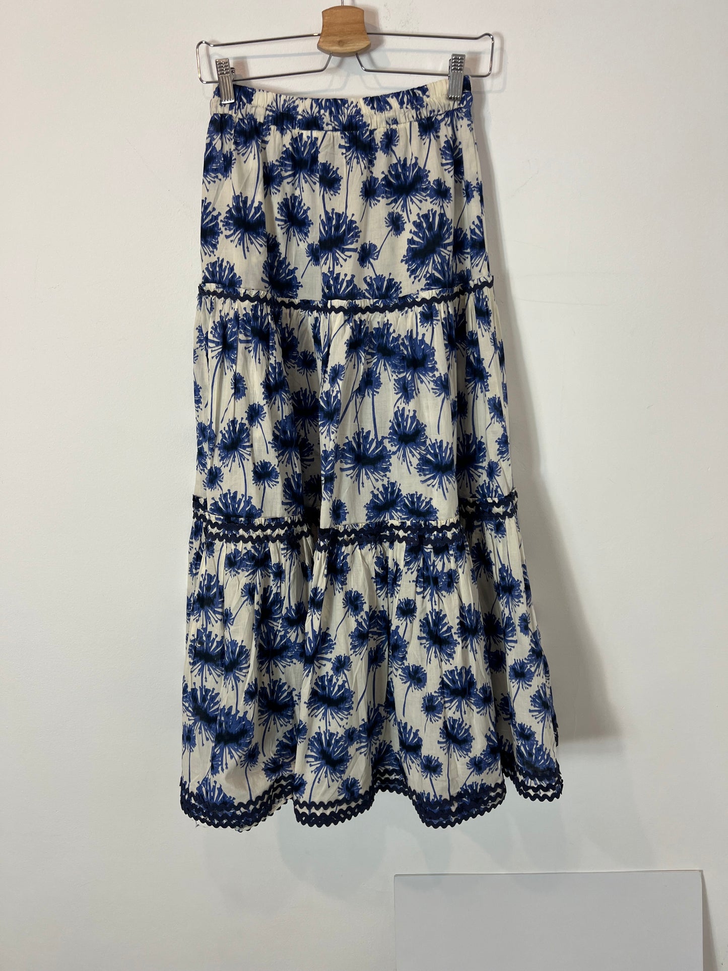 ZARA. Total look falda  y top flores T.xs