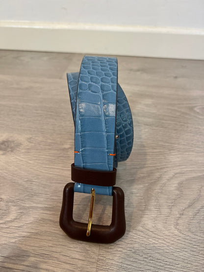 BALTEI STUDIO. Cinturón azul  T.s/m