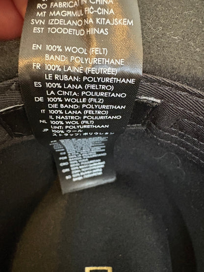 BRIXTON. Sombrero negro lana