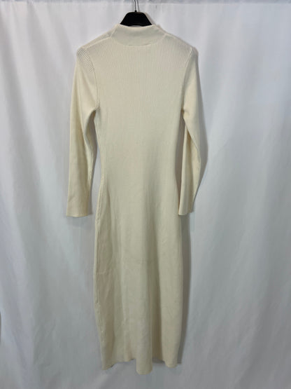 SEZANE. Beige Ts knit dress