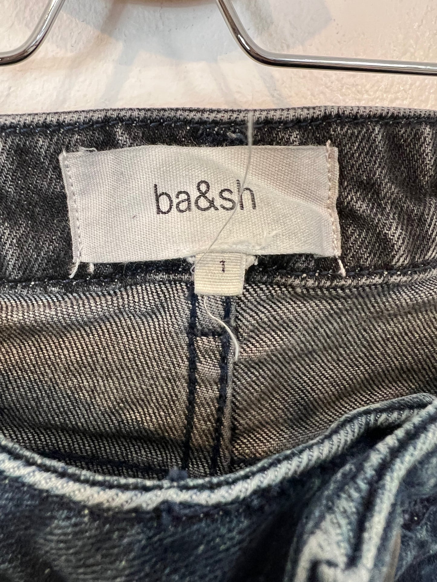 BA&amp;SH. Two-tone cropped denim. T 1(S)