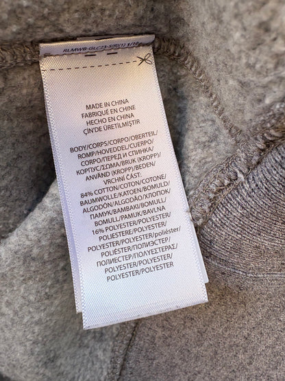 POLO RALPH LAUREN. Sudadera algodón gris logo. T S