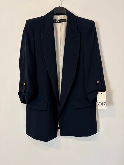 ZARA. Mustard textured back top. TS