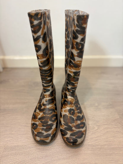 BIMBA Y LOLA . Botas de agua camuflaje. T 40