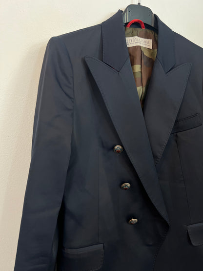DEVOTA&amp;LOMBA by THE EXTREME COLLECTION. Blue buttoned blazer, size 40.