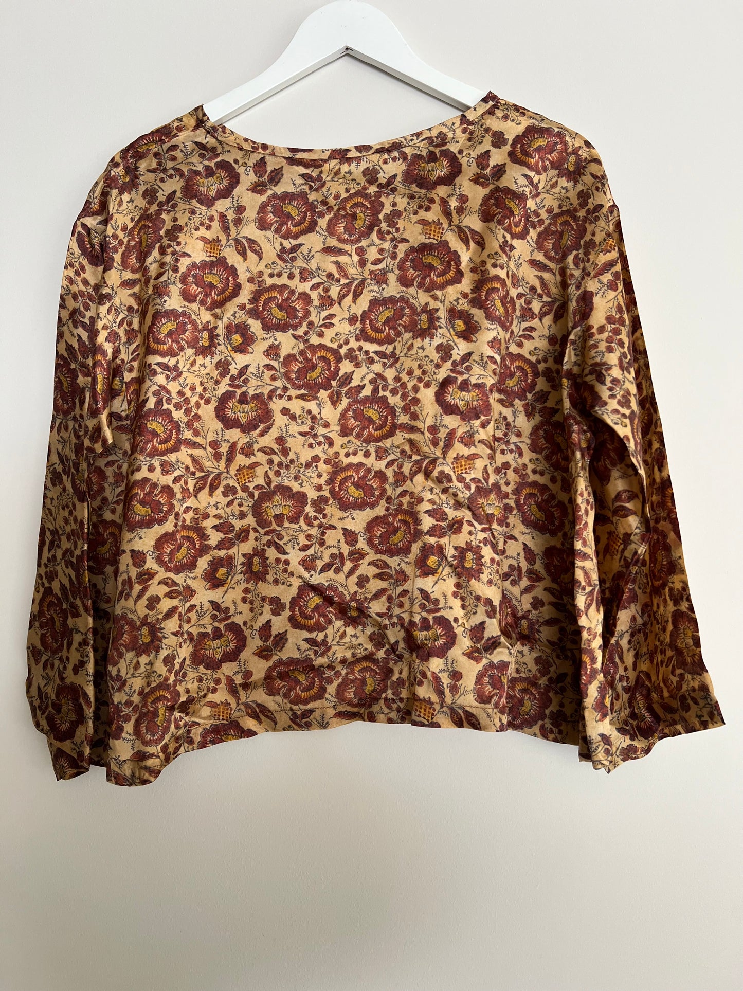 MASSCOB. Top flores fluido. T XS