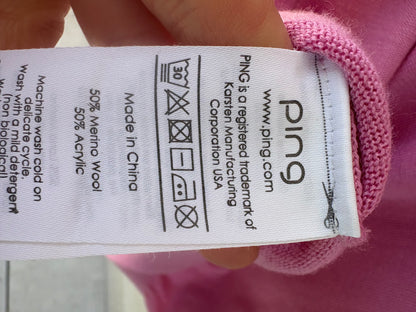 OTRAS. Jersey rosa golf con lana