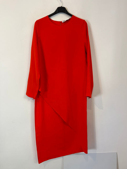 ZARA. Long blouse with asymmetric hem Tl