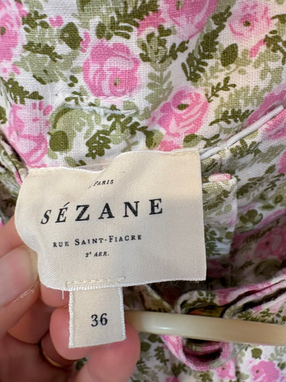 SÉZANE. Bermuda estampada mezcla